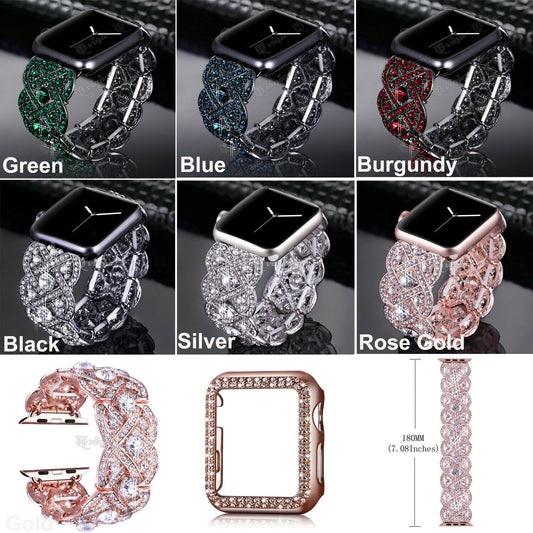 Crystal Rhinestone Luxury Band Apple Watch