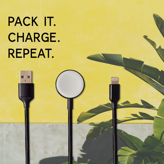 2 in 1 iwatch phone charger