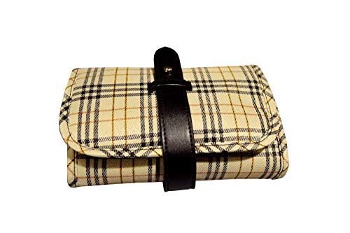 Smartwatch Accessories & Electronics Travel Organizer (Beige)