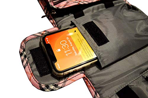 Smartwatch & Electronics Travel Organizer (Pink)