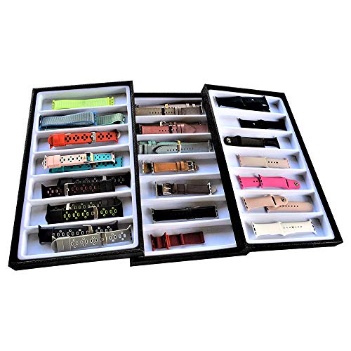 XCHANGEABLES apple watch bands stackable organizer jewelry storage case