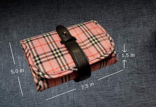 Smartwatch & Electronics Travel Organizer (Pink)