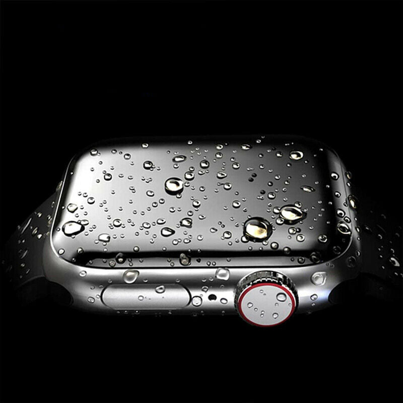 Screen Protector Film Cover for Apple Watch Display, Tempered Glass