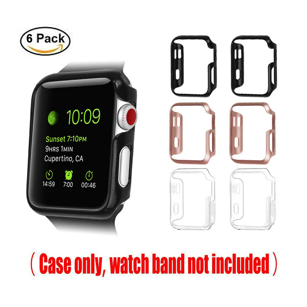 Protective Bumper Cover for Apple Watch - (6 pack)