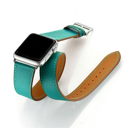 Leather Tour Long Wrap Strap Apple Watch Band 