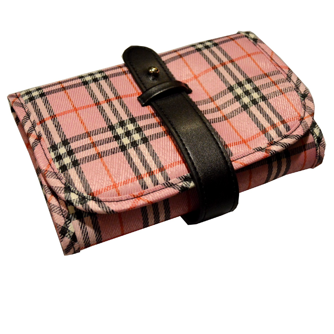 Smartwatch & Electronics Travel Organizer (Pink)