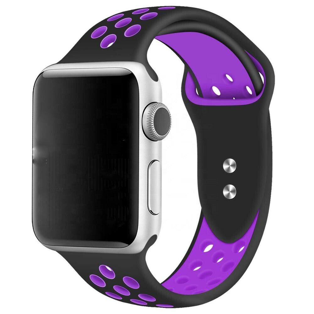 Sport Fresh Bands compatible with Nike+ Apple Watch, Silicon Rubber Strap