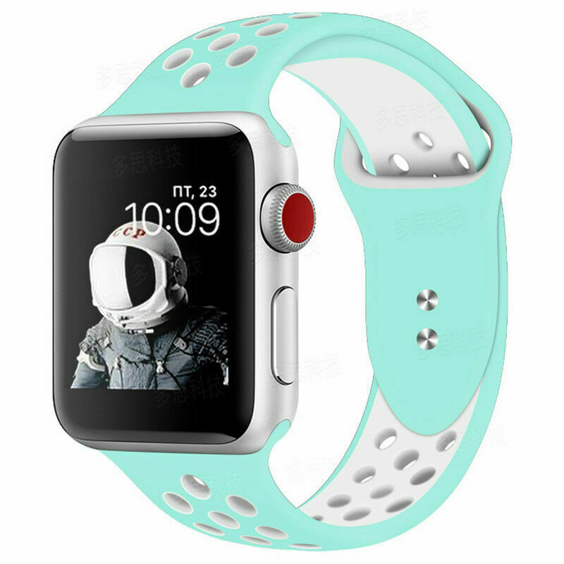 Sport Fresh Bands compatible with Nike+ Apple Watch, Silicon Rubber Strap