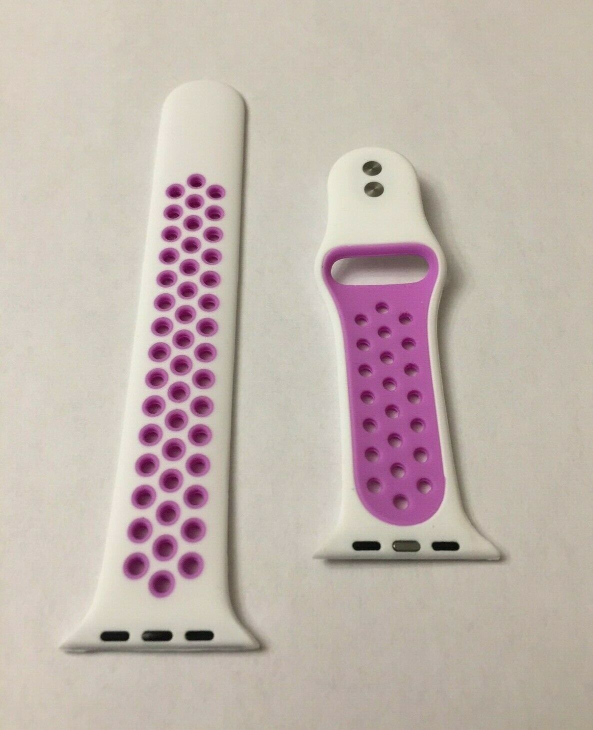 Sport Fresh Bands compatible with Nike+ Apple Watch, Silicon Rubber Strap