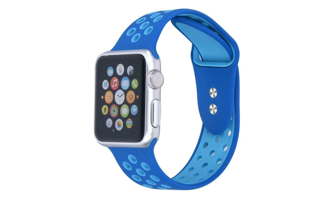 Sport Fresh Bands compatible with Nike+ Apple Watch, Silicon Rubber Strap