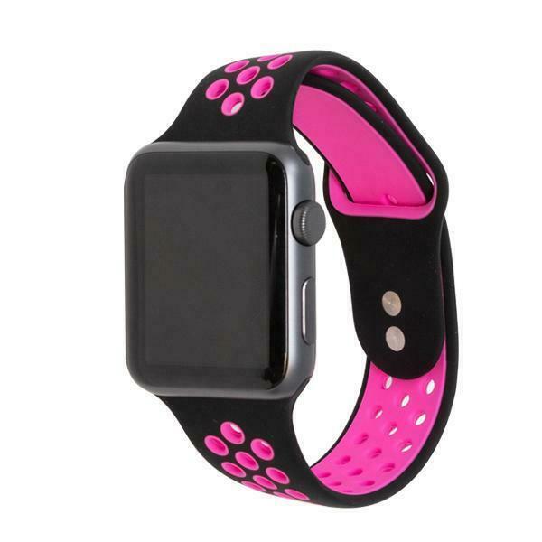 Sport Fresh Bands compatible with Nike+ Apple Watch, Silicon Rubber Strap