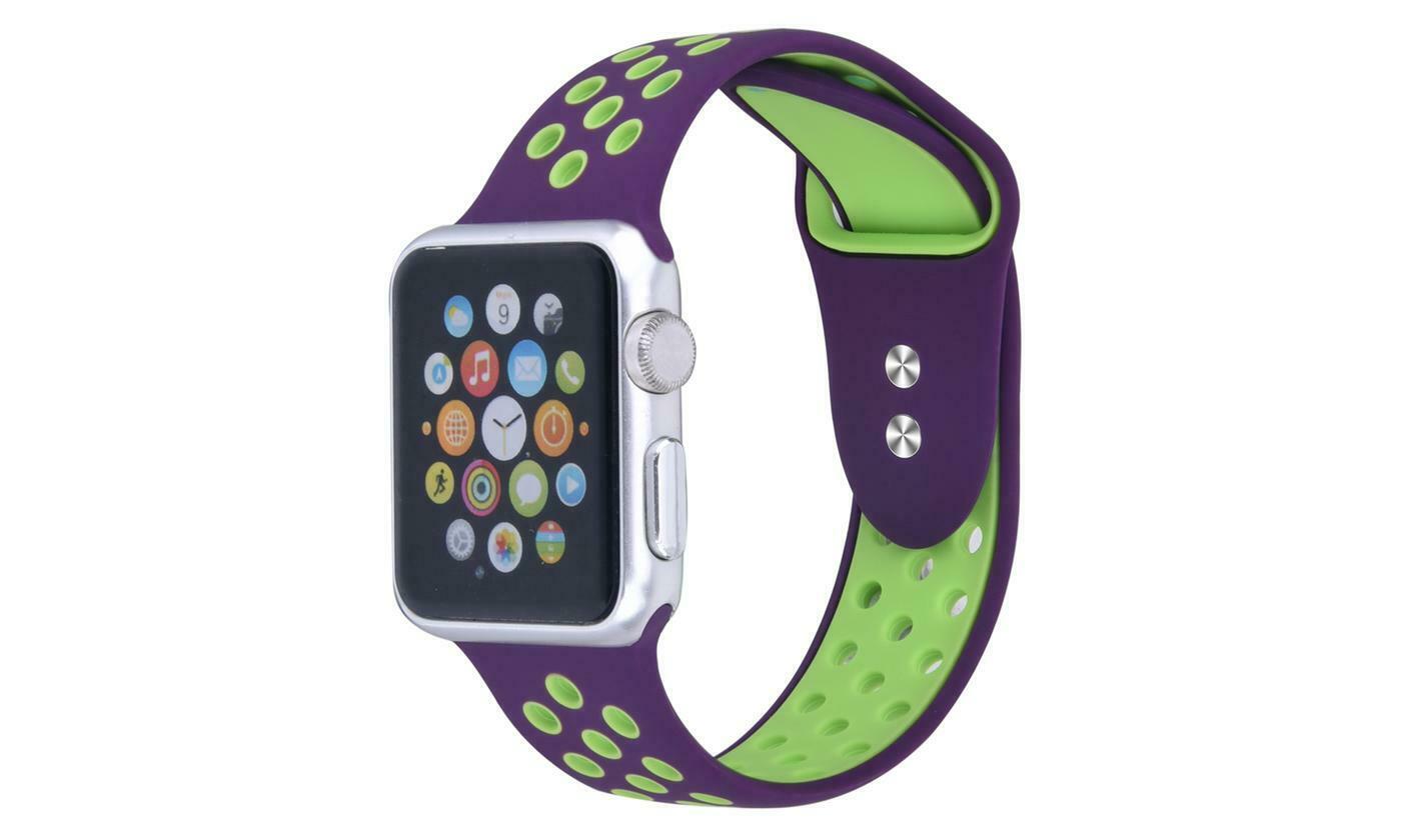 Sport Fresh Bands compatible with Nike+ Apple Watch, Silicon Rubber Strap
