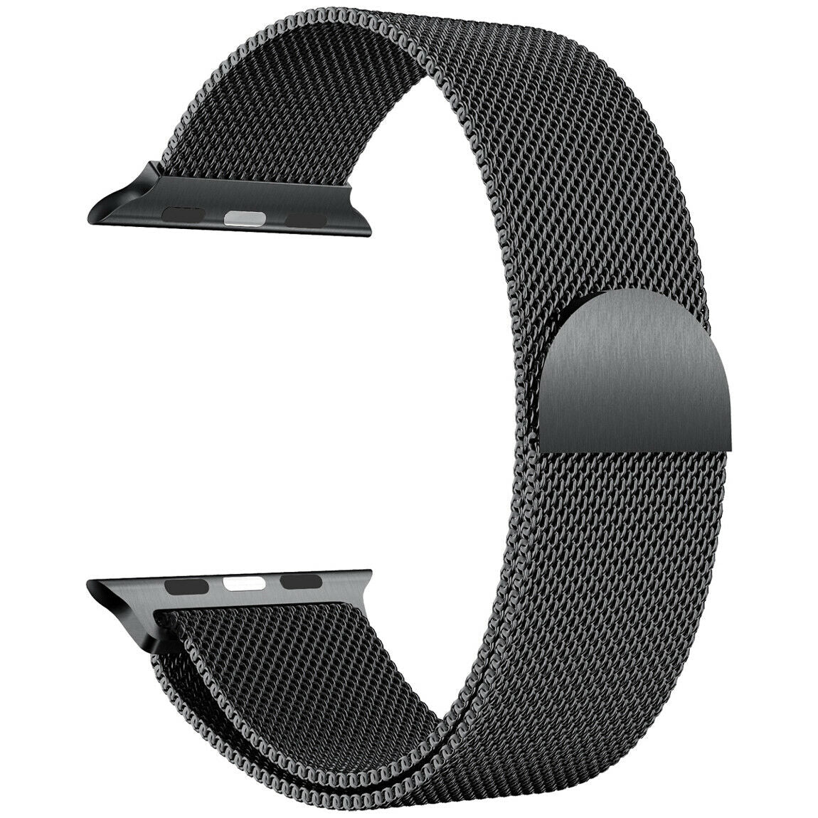 Mesh Bracelet Band Apple Watch Compatible, Magnetic Metal Strap