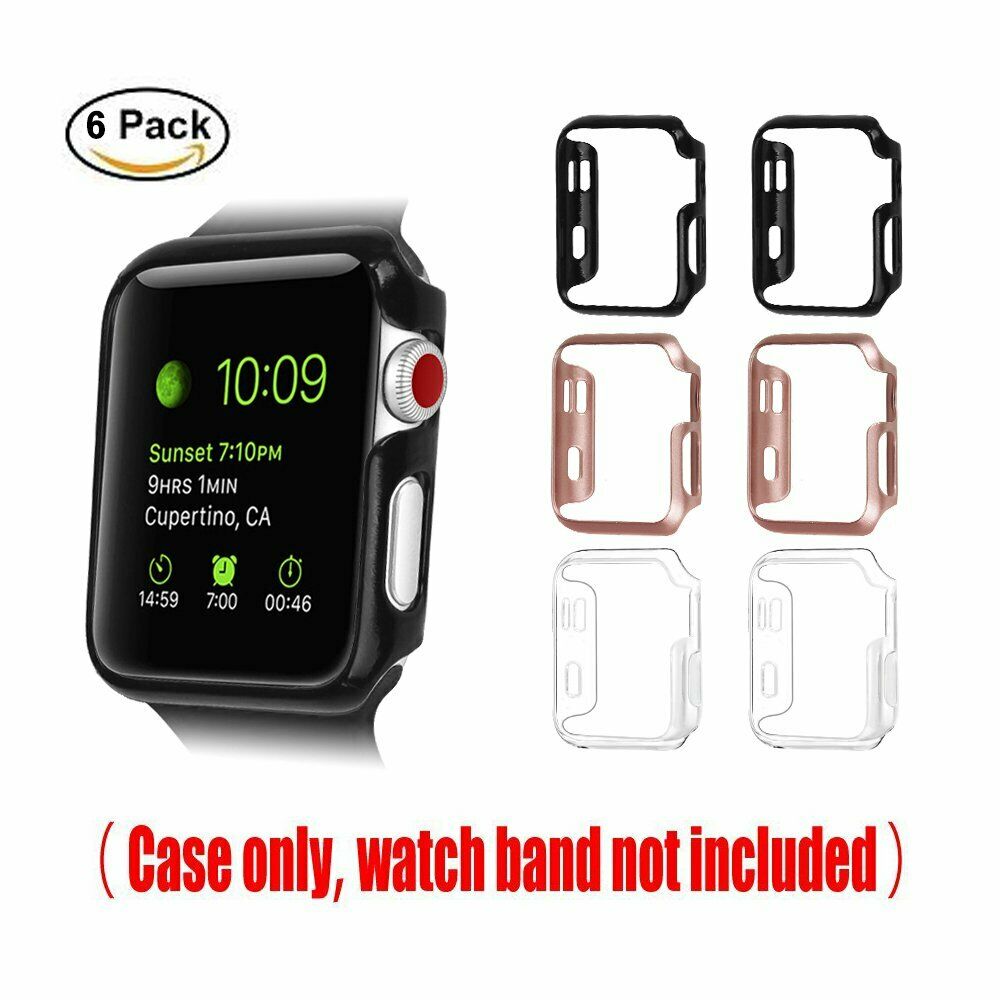 Protective Bumper Cover for Apple Watch - (6 pack)