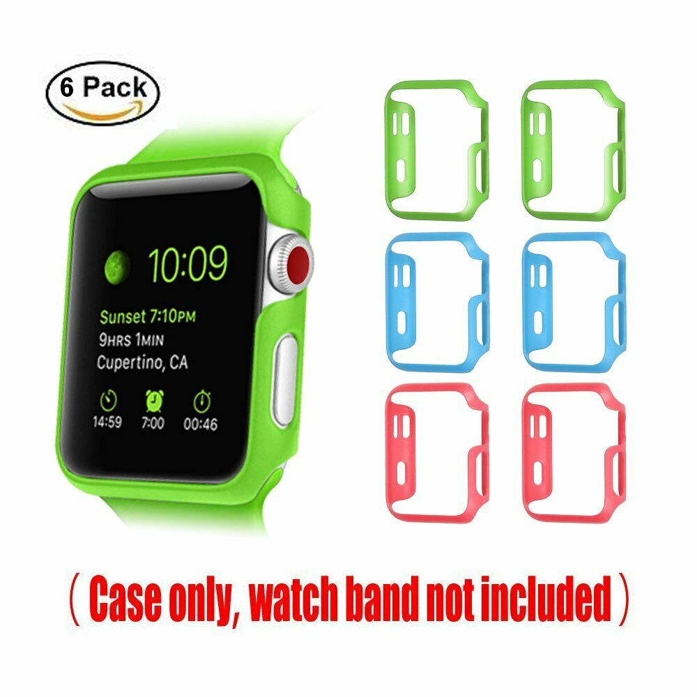 Protective Bumper Cover for Apple Watch - (6 pack)