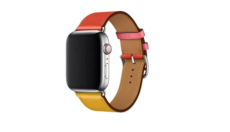 Leather Band compatible with Apple Watch, Luxury Design