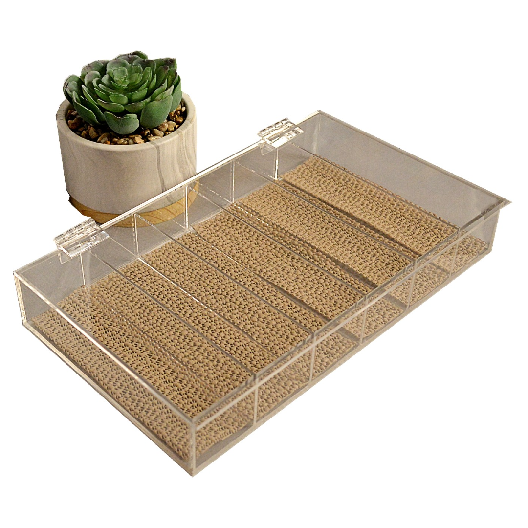 Acrylic Sunglasses Storage Box 6-Compartment