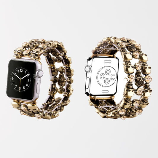 Skull Crystal Bracelet Apple Watch Band Strap