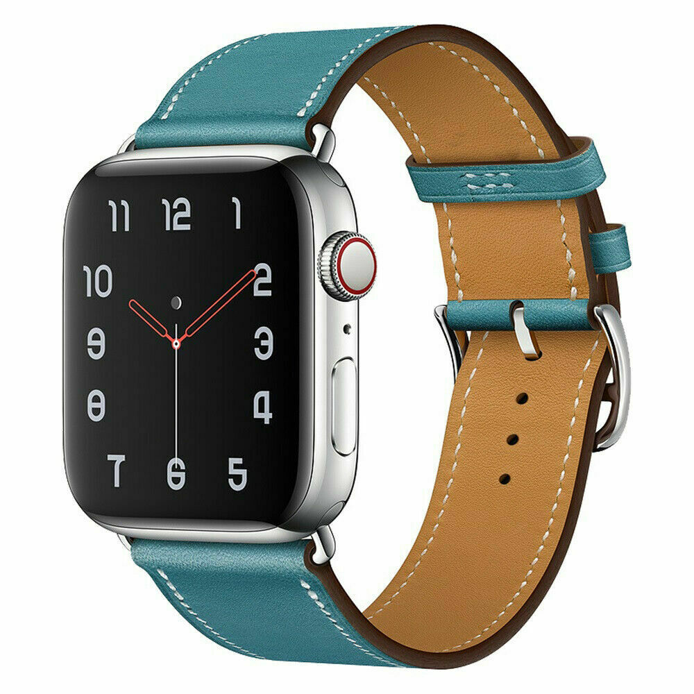 Leather Band compatible with Apple Watch, Luxury Design