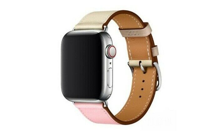 Leather Band compatible with Apple Watch, Luxury Design